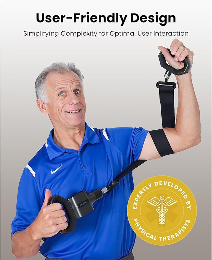 BOB AND BRAD 2-in-1 Massage Gun with Belt for Pain Relief, FSA Eligible/HSA Eligible, Dual-Purpose Percussion Back Massage Gun Deep Tissue Massager for Sore Muscle Relaxation, Therapists, Men, Women