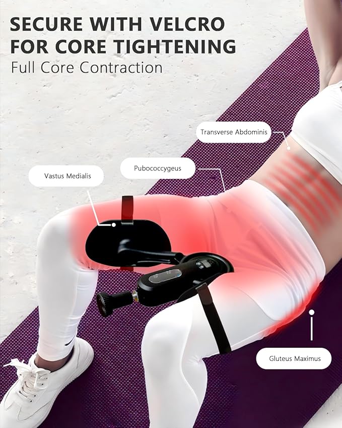 Thigh Trainer Kegel Exerciser,Inner Thigh Exerciser with 0-135 lbs Adjustable Resistance for Inner Muscle Strengthen| Home Fitness,Pelvic Floor Trainer for Women|Men