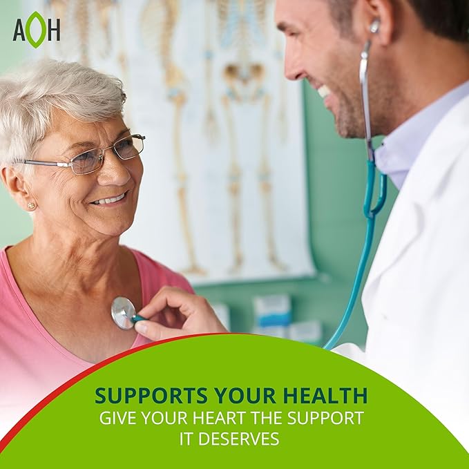 ADAPTOHEAL Blood Pressure Supplement with Adaptogens - Reishi, Ginkgo Biloba, Astragulus & Hawthorn Berry - 700mg - 90 Capsules