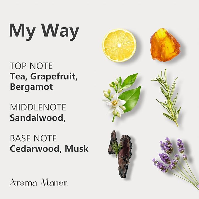 Hotel Scent Essential Oil - My Way - Luxury Hotel Inspired The 1 Hotel South Beach, Home Aromatherapy Diffuser Oil - Lemon, Bergamot - for Diffuser, Humidifier, Ultrasonic, Reed - 150ML