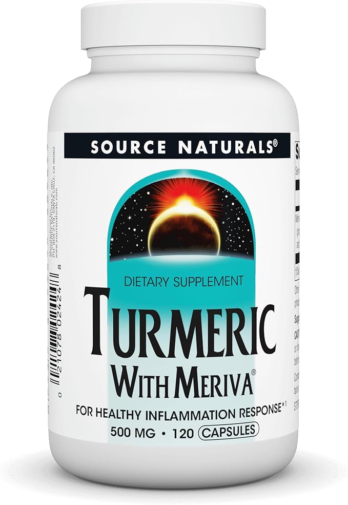 Source Naturals Turmeric with Meriva, 500mg - 120 Tablets
