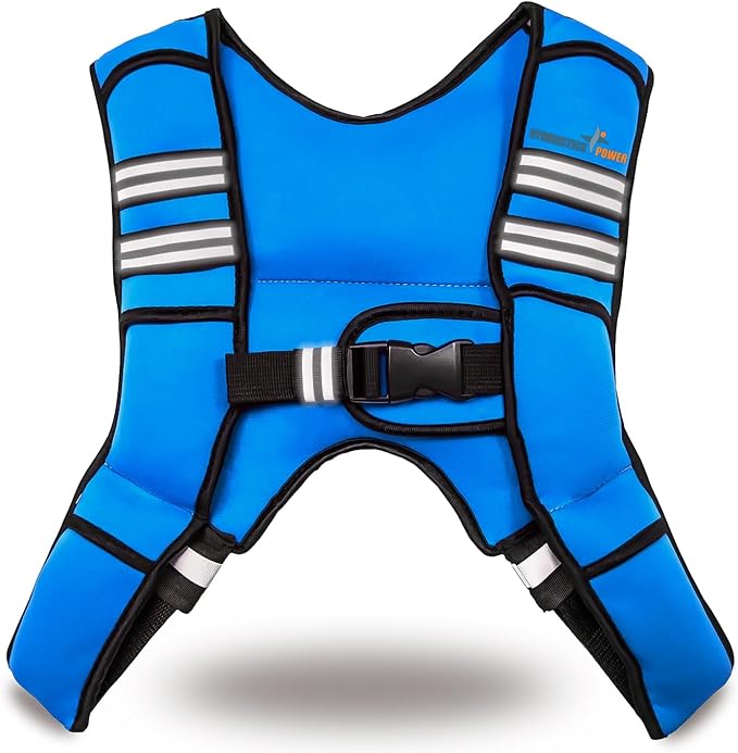 Weighted Vest for Men and Women 6Lb/8Lb/10Lb/12Lb/15Lb/20Lbs Adjustable Workout Vest for Strength Training, Running, Cardio, Rucking, Fitness & Cross Training