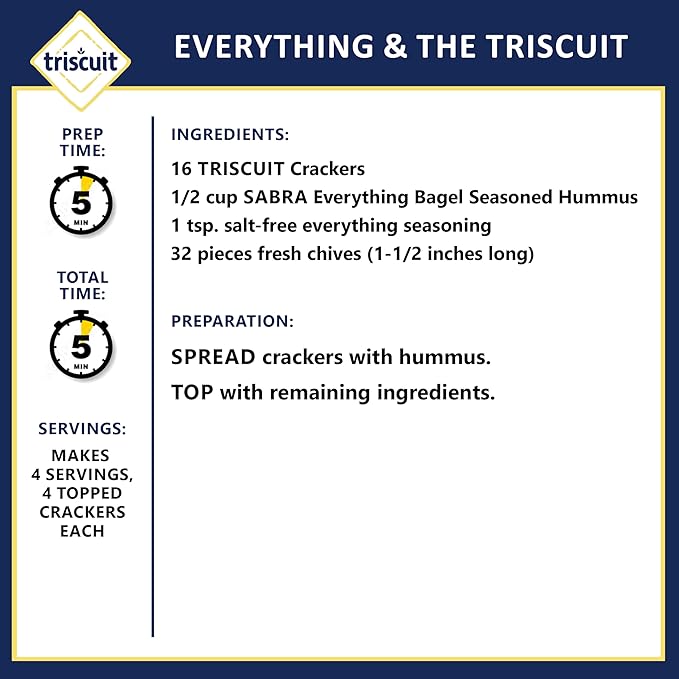 Triscuit Whole Grain Wheat Crackers 4 Flavor Variety Pack, Lunch Snacks, Bulk Snack Crackers, 4 Boxes