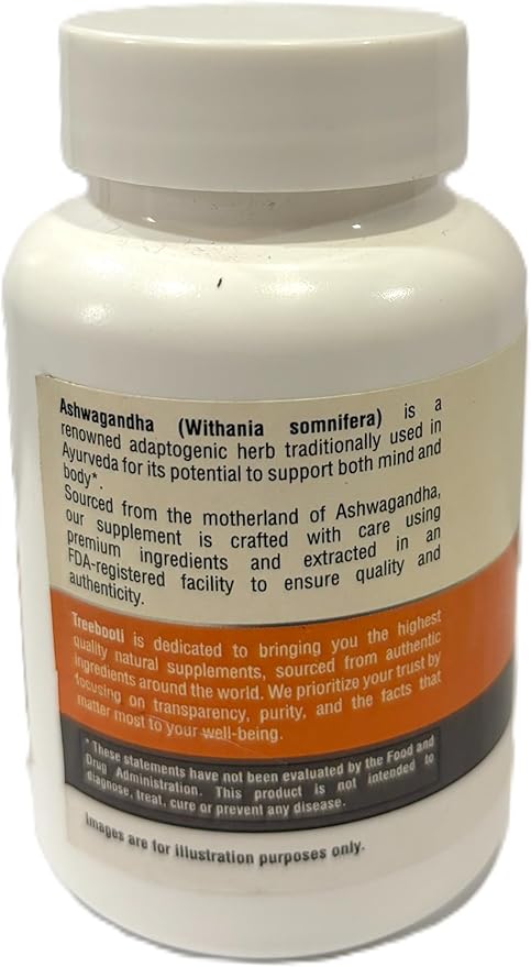 Premium Ashwagandha 800mg – High Potency Root Extract | Non-GMO, Gluten-Free – 60 Capsules