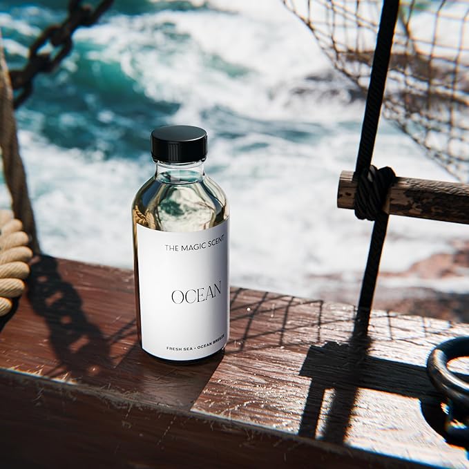 The Magic Scent Ocean Diffuser Oil - Hotel & Home Luxury Scents Inspired by Bali Resort - Oil Scents for Home Designed for Use in All Diffusers - 8.5 fl oz, 250 mL