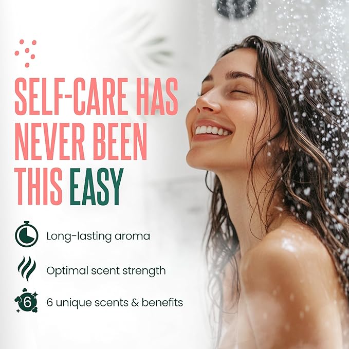 Cleverfy Shower Steamers Aromatherapy – Stocking Stuffers for Women, Teens and Wife – Christmas Gifts for Women and Teen Girls – White Elephant Gifts for Adults – 18 Tablets