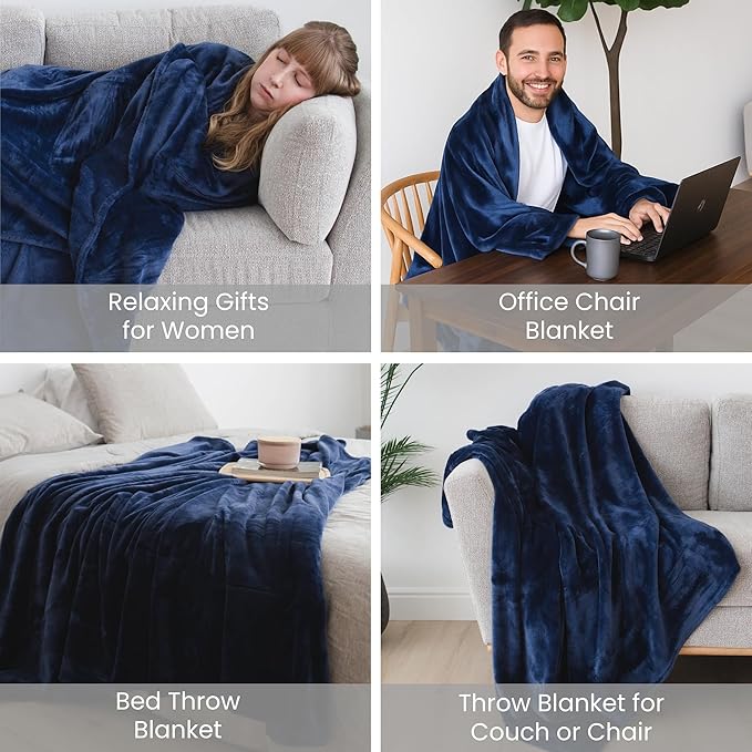 Wearable Blankets for Women, Adult Wearable Blanket Men, Top Christmas Gifts for Women, Wife Birthday Gift Ideas