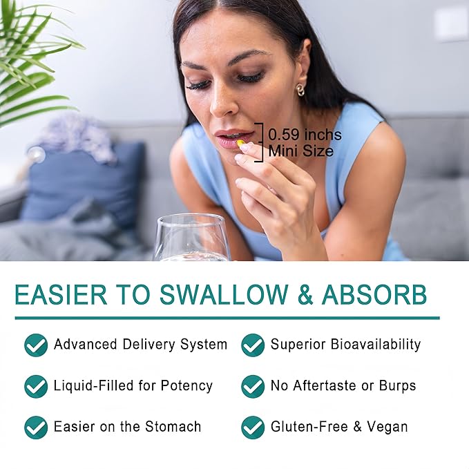 Alpha Lipoic Acid 600mg - High Absorption ALA Supplement Antioxidant for Nerve, Energy, Metabolism & Liver Detox Support - Extra Strength Alpha Lipoic Acid Softgels - Non-GMO, 120 Vegan Capsules