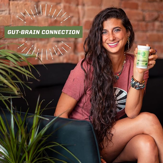 Sunwarrior Probiotics Soil-based Vegan Capsules | 10 billion CFU for Digestion Soy Free Gluten Free Dairy Free | 30 CT