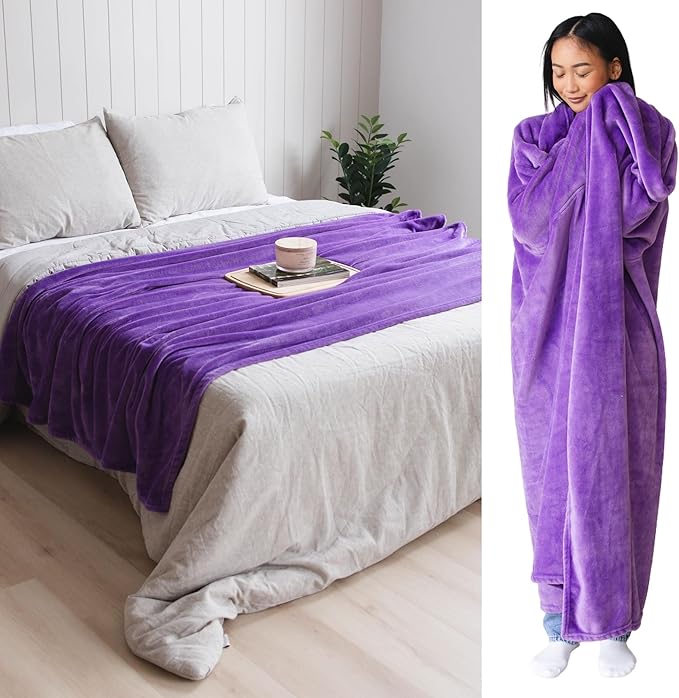 Wearable Blankets for Women, Adult Wearable Blanket Men, Top Christmas Gifts for Women, Wife Birthday Gift Ideas