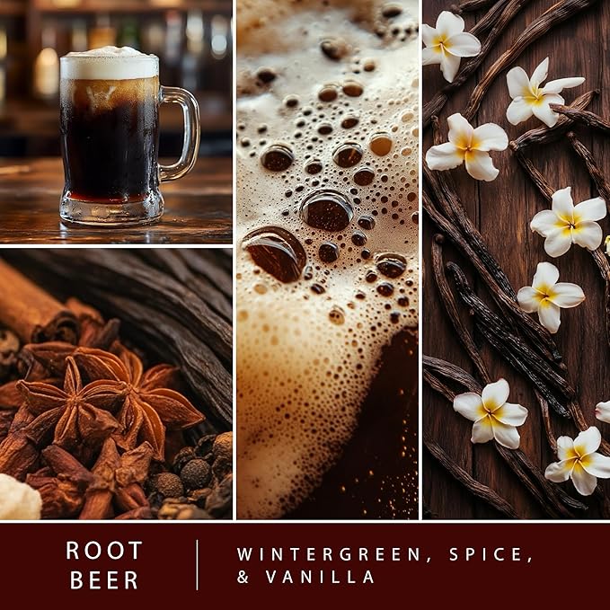 Scentsationals Wax Melts, Wax Cubes Strong Scent – Soda Collection Root Beer – Long Lasting Scented Melts for Warmer, 10oz (24-Cubes)