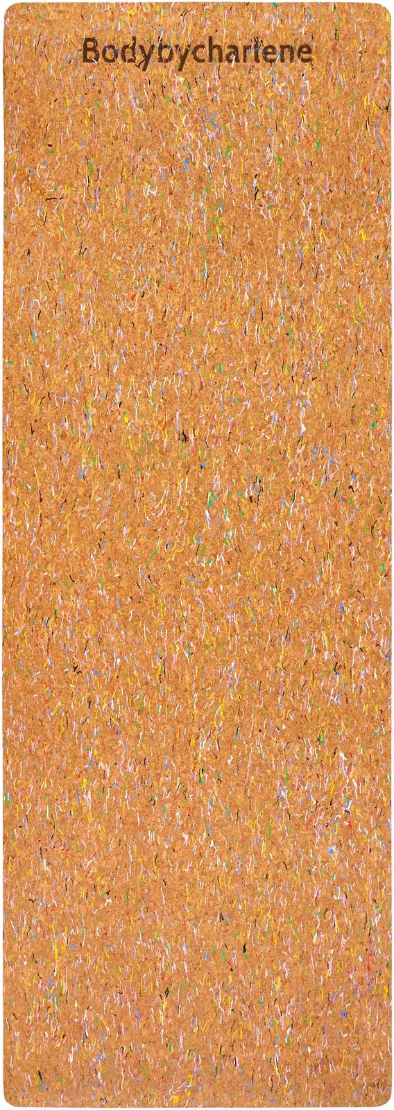 Air Cork Yoga Mat - Bodybycharlene - Non Slip, Anti Skid Cork Surface with TPE Backing - 71"X24"X10mm Thick Yoga Mats!
