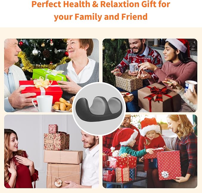 Foot and Calf Massager with Heat, Shiatsu Kneading Foot Massager for Pain Relief, Deep Tissue Massager Machine with Massage Roller, Wired Remote, Gifts for Mom Dad