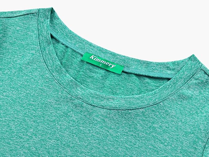 Kimmery Workout Tops for Women Long Sleeve Shirts for Women Quick Dry Line Decor Yoga Tops Sizes S-3XL