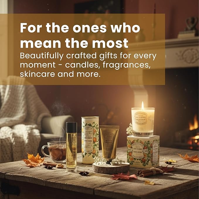 Panier des Sens β Orange Blossom Candle - Long Lasting Scented Candles for Home β Gift β 100% Natural Cotton Wick β Decorative Candles Home Gifts - 6.3oz