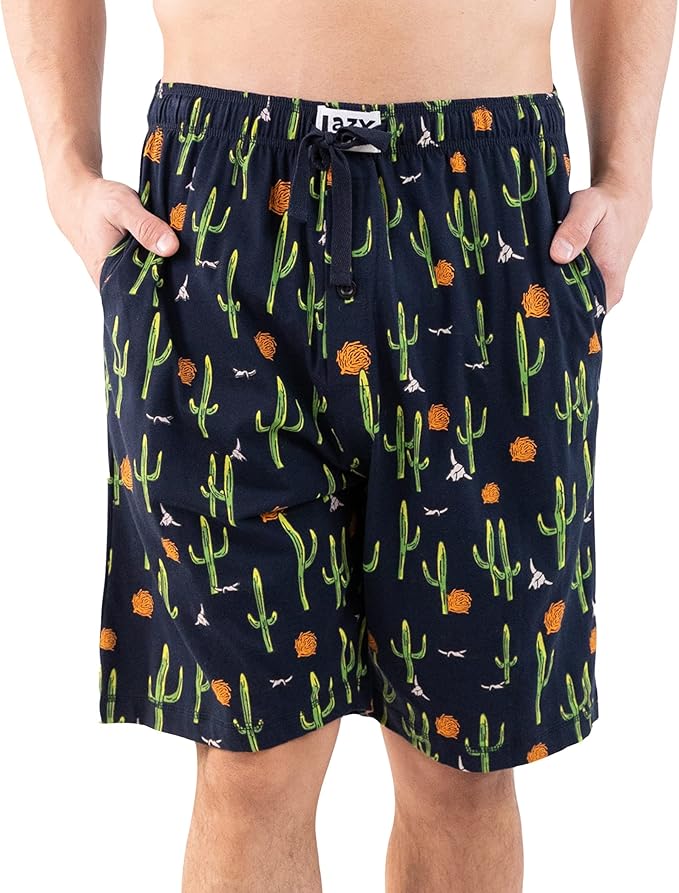 Lazy One Pajama Shorts for Men, Men's Pajama Bottoms, Sleepwear