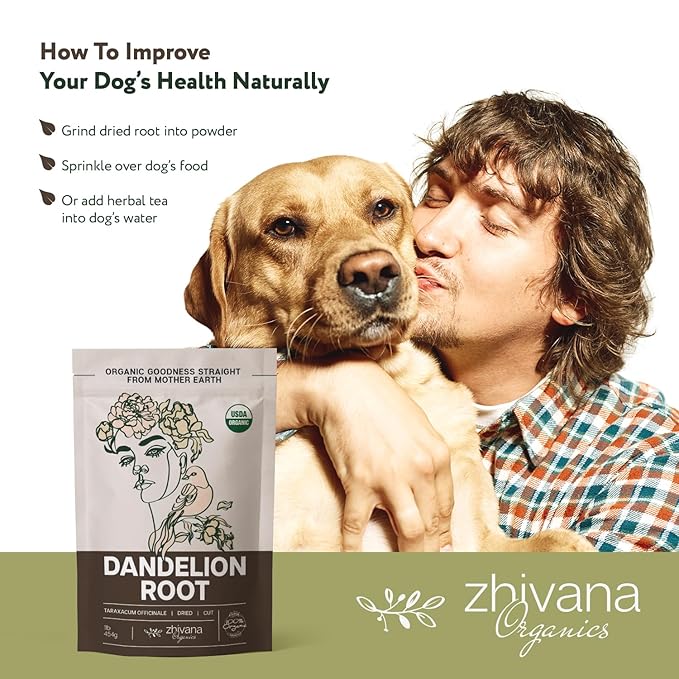 Dandelion Root Tea Loose (16 oz.) โ Organic Dandelion Root Herb - Te de Diente de Leon Organico Natural - Liver Cleanse, Digestion, Liver Detox