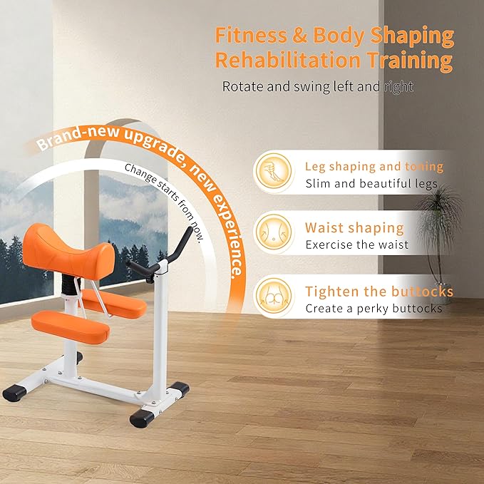 Waist Twist Machine, 3D Cushioned Core Exercise Equipment, Fitness and Rehabilitation Trainer