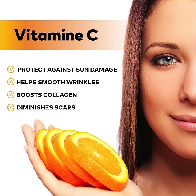 Anti Aging Face Serum with Retinol, Vitamin C, Vitamin B3 & Hyaluronic Acid – Deep Hydration, Collagen Boost, Wrinkle Reduction & Skin Firming – Lightweight Formula – 50 ml