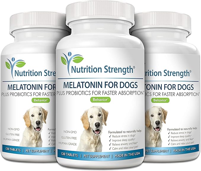 Melatonin for Dogs, 120 Chewable Tablets