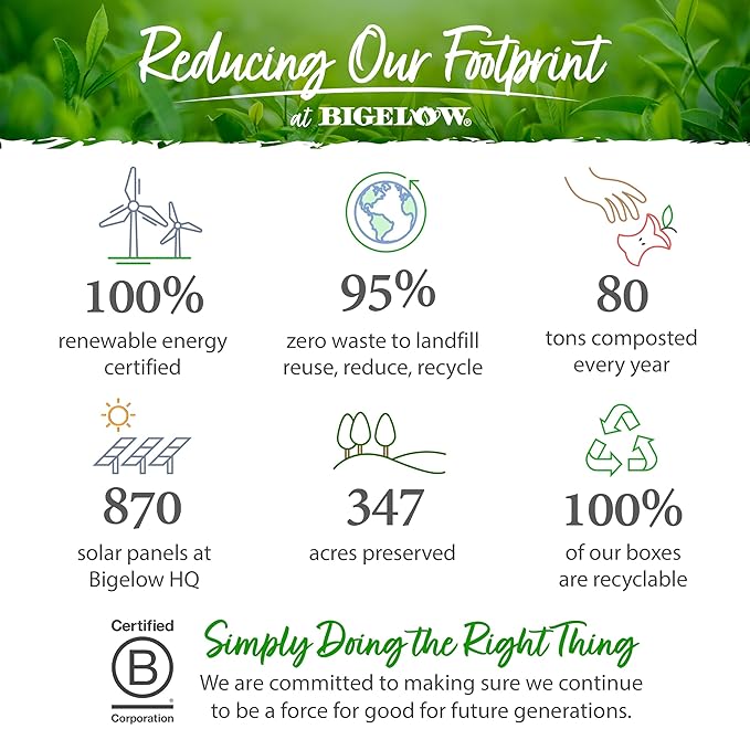 Bigelow Whispering Wildflowers Herbal Tea Plus L-Theanine, Supports Stress Relief & Relaxation, Caffeine-Free, Kosher, Gluten Free & Non-GMO, 18 Tea Bags, 0.9 Ounce (Pack of 6)