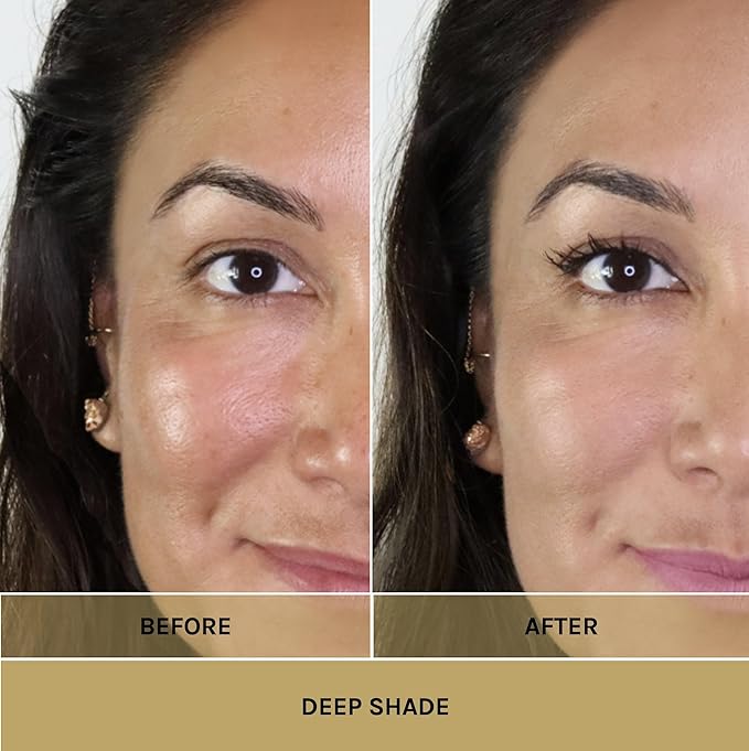 CHICA BEAUTY 3 in 1 Tinted Face Moisturizer with Anti-Aging Antioxidants, Vitamin A&E - SPF 30 Sunscreen with UVA/UVB Protection - Oil Free, Vegan, Cruelty & Paraben Free, For All Skin Types (Deep)