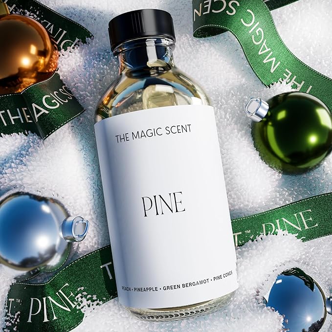 The Magic Scent Pine Aroma Oil - Diffuser Scent - Cold-Air & Ultrasonic Diffuser Oil - Pine Essential Aromatherapy - 8.5 fl oz, 250 mL