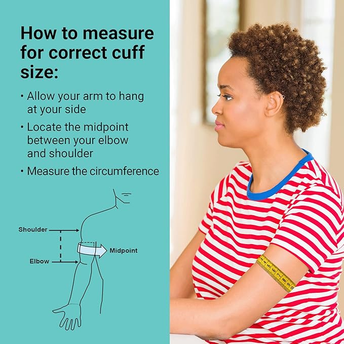 A&D Medical UltaConnect Smart Blood Pressure Monitor for Home Use, UA-1200BLE, Upper Arm Cuff (8.6-16.5" / 22-42cm), 5 Users + 1 Guest. Bluetooth, Portable, iOS & Android Compatible, Rechargeable