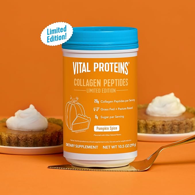 Vital Proteins® Pumpkin Spice Collagen Peptides, 20g Collagern Peptides, Healthy Hair, Skin, Nails & Joints