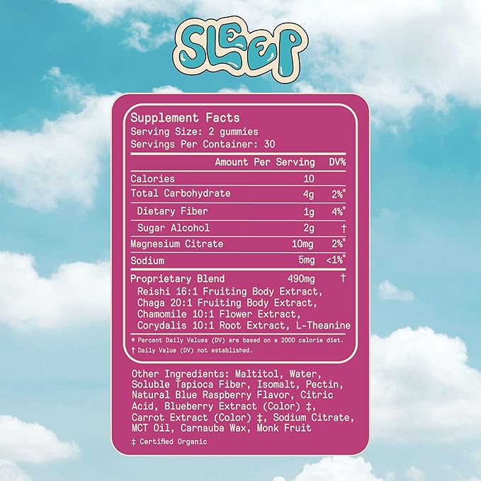 Daily Gummies (Trio Bundle) - Daily Passion, Energy, & Sleep - Mushroom Gummies - Natural, Organic, Vegan, & Sugar-Free Mushroom Supplement - Ashwagandha Supplements with Cordyceps