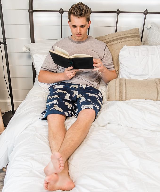 Lazy One Pajama Shorts for Men, Men's Pajama Bottoms, Sleepwear
