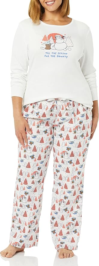 Amazon Essentials Disney | Marvel | Star Wars Women's Flannel Pajama Sleep Sets