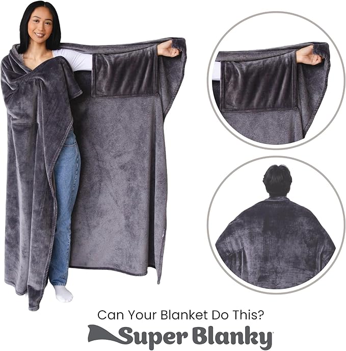 Wearable Blankets for Women, Adult Wearable Blanket Men, Top Christmas Gifts for Women, Wife Birthday Gift Ideas