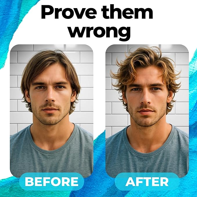 Sea Salt Spray for Hair Men & Women | Real Ocean Water Texturizing Spray | Beach Hair, Waves, Volume & Matte Finish | Aloe, Kelp & Vitamin B5 | Sulfate-Free, Paraben-Free | 4oz