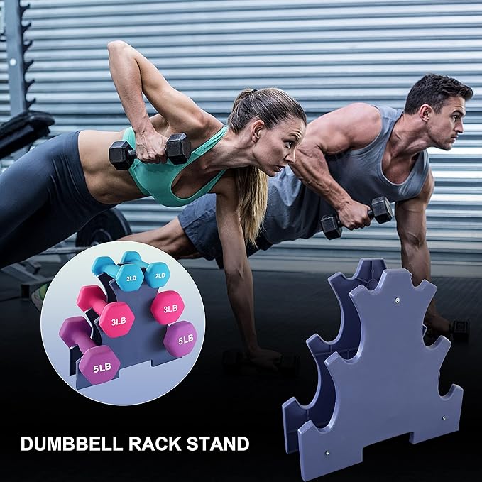 Balelinko Home Gym Equipment Workouts Strength Training Weight Loss Pilates Weights Yoga Sets Weights for Women, Men, Seniors and Youth