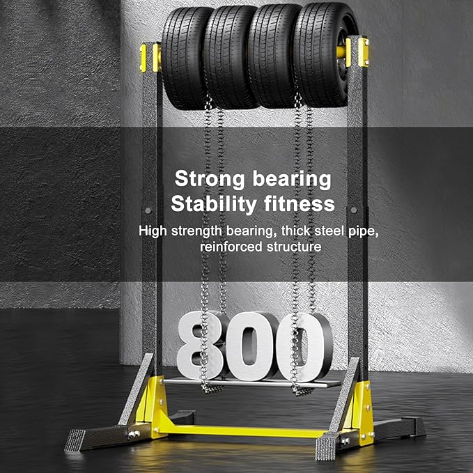 Pull Up Station, 11-Level Height Adjustable Pull Up Bar Stand, Free Standing Pull Up Bar for Home Gym Multi-Function Strength Training Pull Up Dip Station, Power Tower