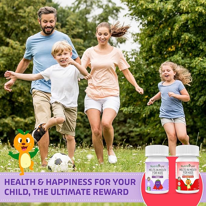 Kids Chewable Iron Supplement, Ferronyl® Carbonyl Iron 9 mg, Vitamin C 30 mg, Grape Flavor, 90 Tablets (2 Bottles)