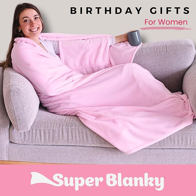 Wearable Blankets for Women, Adult Wearable Blanket Men, Top Christmas Gifts for Women, Wife Birthday Gift Ideas