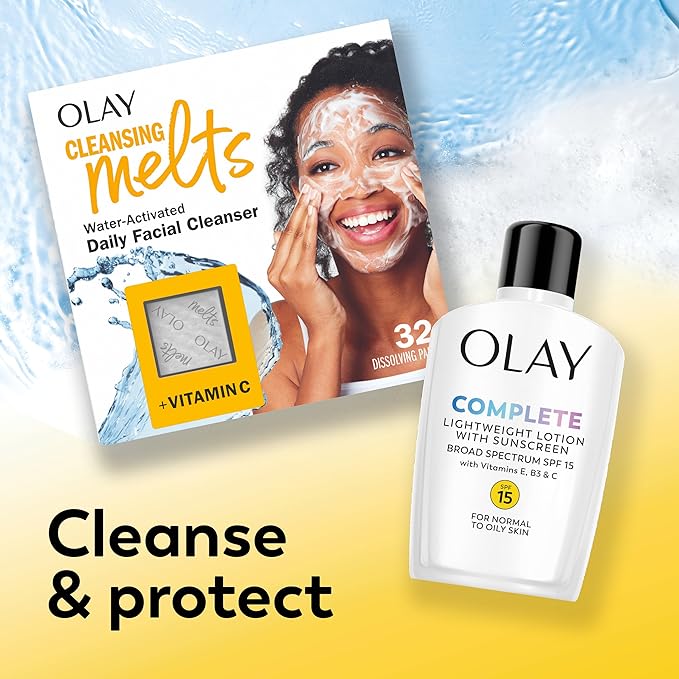 Olay Complete All Day Moisturizer with Broad Spectrum SPF 15 Normal, 4 Fl Oz (Pack of 1)