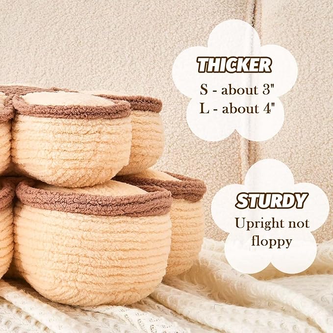 Soft Shaped Floor Cushion, Decorative Throw Pillow, Seating Cushion, Room Decor Plush Pillows for Sofa Couch Bed (17.7 Inch, Brown)