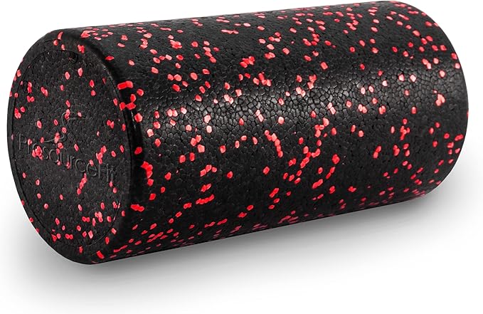 ProsourceFit High Density Foam Rollers 12 - inches Long, Firm Full Body Athletic Massage Tool for Back Stretching, Yoga, Pilates, Post Workout Muscle Recuperation