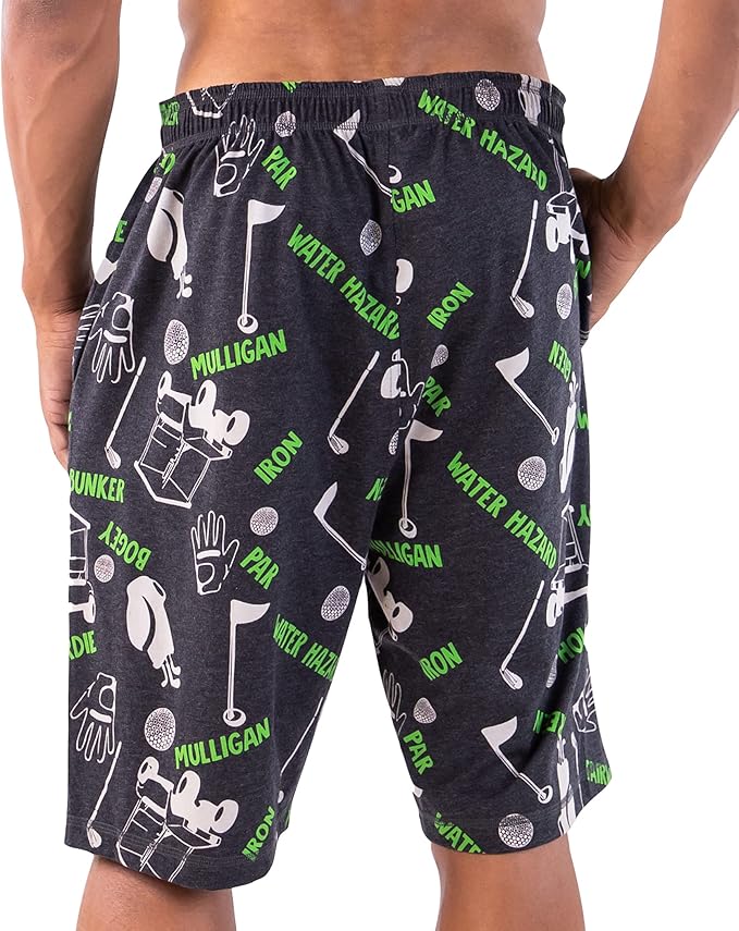 Lazy One Pajama Shorts for Men, Men's Pajama Bottoms, Sleepwear