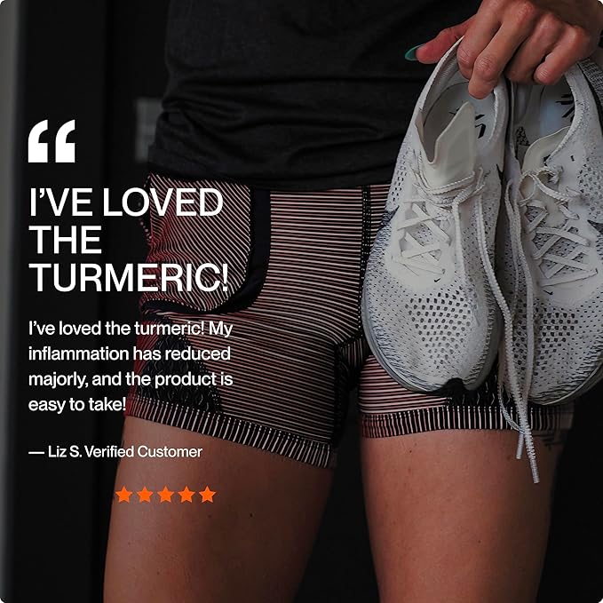 Momentous Turmeric Supplement 1,000 mg - Natural Antioxidant Turmeric Curcumin for Foundational Health - NSF Certified for Sport - Gluten-Free - 30 Servings - 60 Capsules