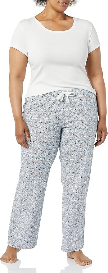 Amazon Essentials Women's Poplin Sleep Pant