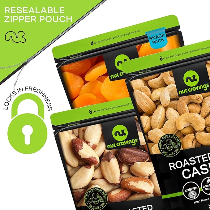 NUT CRAVINGS - Diwali Sweets Hamper Mid-Autumn Festival Dried Fruit & Mixed Nuts Basket in Green Box (6 Assortments of 4 oz, 1.5 lb) Food Arrangement, Healthy Snack Care Package, Food Assortments