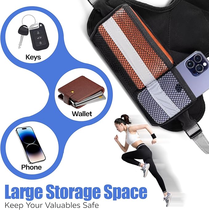 Weighted Vest Women Men - Adjustable Weighted Vest Woman with 6 Ironsand Weights, 4-10lb/11-20lb/21-32lb Vest for Walking, Running, Fitness, Strength Training, Workouts