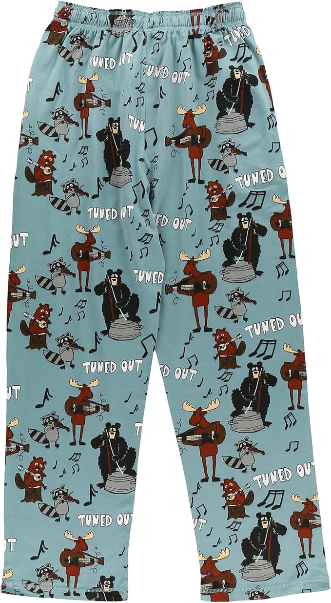 Lazy One Funny Ocean Pajama Pants For Men, Men's Separate Bottoms, Lounge Pants, Fishing PJs