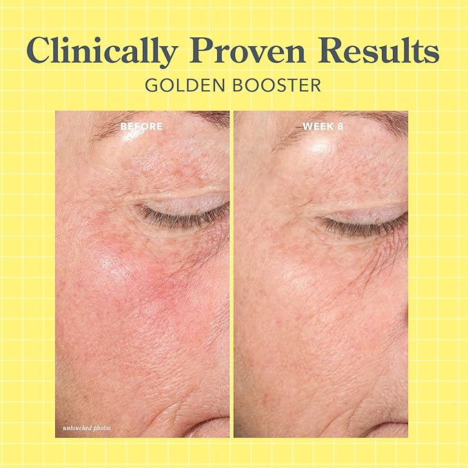 Beekman 1802 Golden Booster Amla Berry Face Serum - Fragrance Free - 0.5 fl oz - Plant-Based Vitamin C Alternative - Good for Sensitive Skin - Cruelty Free