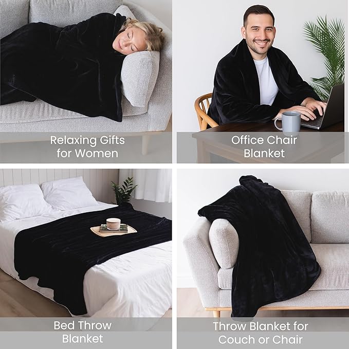 Wearable Blankets for Women, Adult Wearable Blanket Men, Top Christmas Gifts for Women, Wife Birthday Gift Ideas