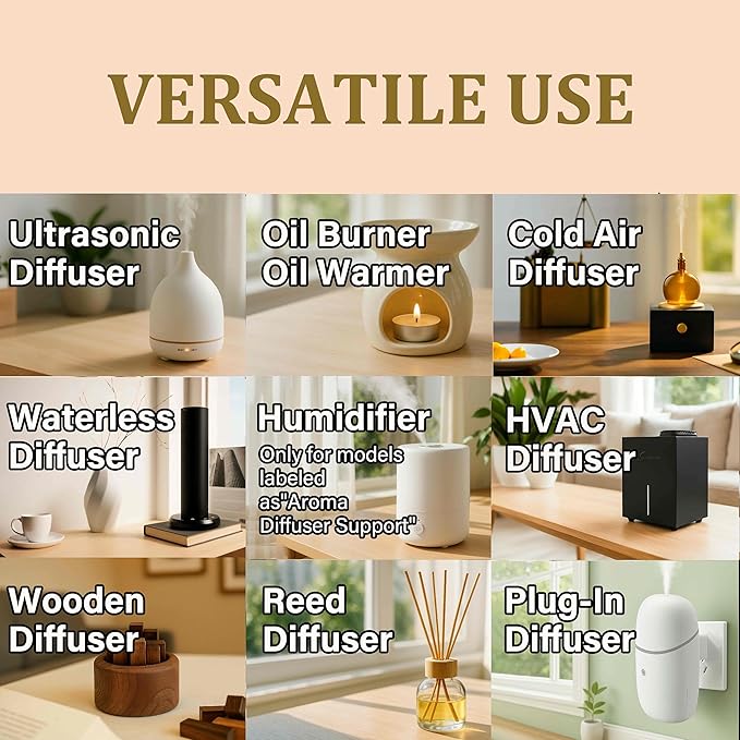 Hotel Collection Diffuser Oil, Ritz-Carlton Inspired Essential Oils for Waterless, Cold Air, Ultrasonic & Reed Diffusers, HVAC, Long-Lasting 5-Star Hotel Fragrance for Home, Office, Spa - 3.38fl oz